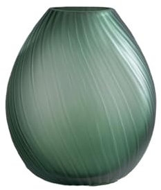 EQGNTS Vases en Verre, Grand Vase, Ornements sur Pied, Arrangement Floral for Salon, Ornements en Verre for Table à Manger(L)