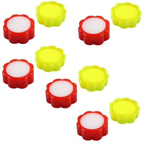 LALAFINA 30stücke Finger Nassschwämme Punktzählgeräte Mit Weichen Schwämmen Für Banken Und Finanzbüros Zum Zählen Von Geld Und Dokumenten