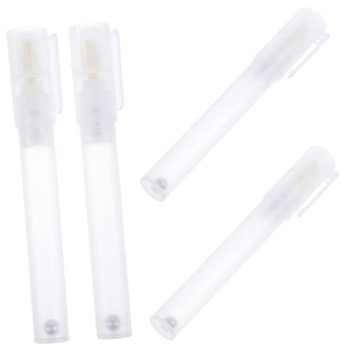 COOPHYA 4stücke Nachfüllbare Marker Pens Leere Malstifte Wiederbefüllbare Malmarker Für Kreative Kunst Und Diy-projekte Für Schule Büro Und Zuhause