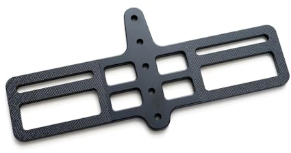 TriRIg Universal BTA Adapter Plate Between The Arms Bottle Cage Adapter | Aerobar Water Bottle System with T6 Aluminum Lightweight Bracket Adapter for Dual Mount Aero Bars (Check Spacing Diagram)