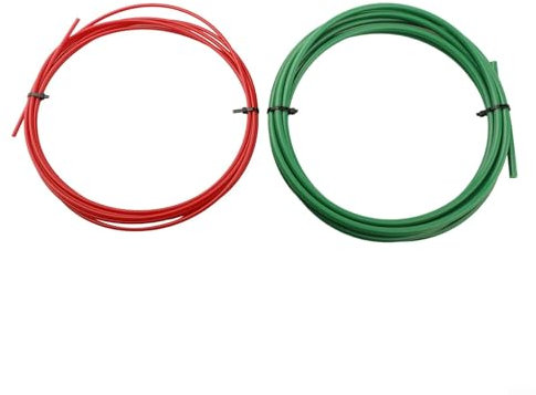 Kit de bande de cintrage de tube en cuivre intégré pour climatisation - Plastique PE 6,35 mm (rouge) 0,95 cm (vert) - Outil de cintrage intérieur avec une bonne résilience - Pas facile à déformer CT