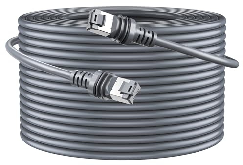 Starlink Gen 3 Cable 50M Waterproof Starlink Cable Extension for Starlink Standard Actuated Gen 3 / Satellite V3, Replacement Starlink Ethernet Cable Gen 3
