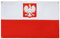 AZ FLAG Flagge Polen mit Adler, 150 x 90 cm, mit 4 Ösen, Polnischer Pavillon für Balkon oder Wand