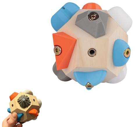 Handgefertigter Klettertrainingsblock - 3D Klettertrainingsball, Trainingsbälle für Handkraft und Finger, Mobile Kletterübung für Zuhause, Handkraft Trainieren, Geschenke für Kletterer