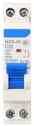 Interruttore automatico magnetotermico NXB-40 NXBLE-40 DZ267-32 6A 10A 16A 20A 25A 32A 220V 50HZ(40A)