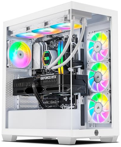 3XS Gaming PC | Vindicta RTX 5080 | AMD Ryzen 7 9850X3D | 32GB DDR5 6000 MHz RAM | 2TB NVMe M.2 SSD | WiFi | 850W PSU | 360mm Liquid Cooler | AI Ready | Windows 11