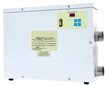 Pompe à chaleur électrique 18 kW pour piscine et spa à haute efficacité pour piscines résidentielles, chauffage rapide de l'eau