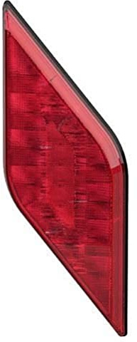 HELLA 2NE 013 345-031 Rear Fog Light - Shapeline Style - LED - 12/24V - Bolted - Lens Colour: Red - Plug: AMP - 3-pin connector - left