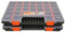 Sortimentskoffer Perlen Sortimentskasten mit Griff Widerstände Sortiment Fächer individuell einteilbar Organizer im 2er SET ca. 399 x 303 x 50 mm