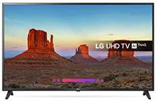 LG Electronics 55uk6200pla 55 Pouces 4k uhd HDR LED Smart TV avec TNT Play (2018 Model) - Noir