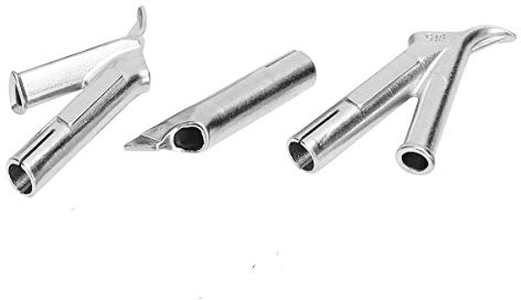 Seababyhouse 3pcs Sostituzione Ugelli per Saldatura Velocità Ridotta Punte della Pistola di Calore per la Punta di Saldatura Della Pistola del Saldatore dell'aria Calda di Plastica del PVC Vinile 5mm