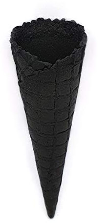 PJaspert Eiswaffeln | Cono da gelato Kolding nero 146xØ45mm (15 pezzi)