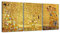 Yatsen Bridge Gustav Klimt Wandkunst, Motiv: Goldbaummuster, Der Baum des Lebens von Gustav Klimt, luxuriös, modern, elegant, Wanddekoration für Wohnzimmer, Schlafzimmer, fertig zum Aufhängen, 50,8