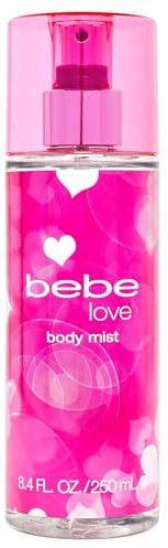 Bebe Amour Parfum pour Femme - Brume Florale Fruité pour le Corps - Parfum Romantique avec Citron de Sicile, Groseille, et Freesia Rose - 250 ml