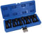Metric MM Impact Impacted Allen hex Key Sockets Extra Long 5mm – 19mm 10pc