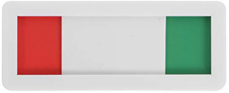 Scicalife Panneaux de Porte /Occupé 10x4cm Acrylique Privée Signe - Auto-Adhésif Ouvert Signe Fermé Indicateur pour Toilettes Conférence Hotles Lhôpital Daffaires Porte
