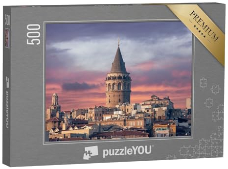 puzzleYOU: Puzzle 500 Teile „Galata-Turm in Istanbul“ – aus der Puzzle-Kollektion Istanbul