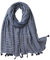 FAIRYGATE Tuch Damen Print Schal Schals Große Leichte Tücher Wraps (Marineblau) 2012