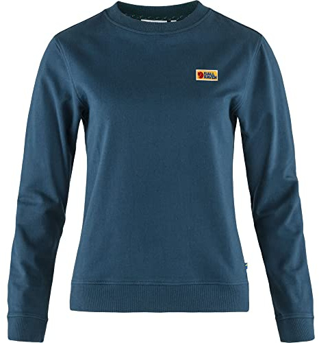 Fjällräven Damen Vardag Sweatshirt, Storm, L