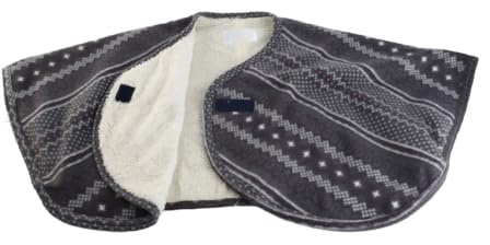 Scialle a Spalla, Caldo Spalla Mantello Mantella Lavabile Involucri Scialli Spalle Coprispalle in Peluche Doppia Faccia Calda per Anziani Donne Mantelle Invernali Protettivo Giacche