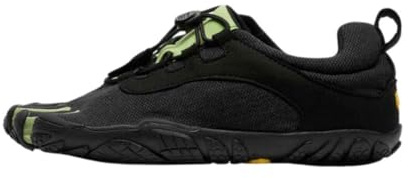 Vibram Damen V-Run Retro Black Green Sneaker, Schwarz Grün Schwarz, 38/38.5 EU