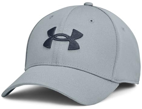 Under Armour Herren Blitzing Cap Stretch Fit, blau, S/M