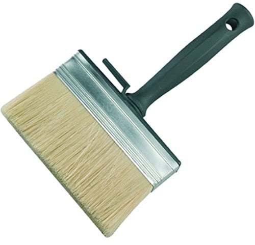 JKG® MULTI PURPOSE LARGE PAINT BRUSH - Masonry Paint Brush | Big Paint Brush For Shed Fence Wood Decking | For Wallpaper Paste & Emulsion & Gloss Paint | Radiator Brush Decorating Furniture