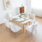 LONXIU Esszimmerstühle 6er Set, Samt Esszimmerstühle, Modern Küchenstuhl mit Metallbeinen, 13 cm Gepolsterter, für Küche Esszimmer, Wohnzimmer, Schlafzimmer (Beige)