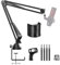 TONOR Brazo de Microfono Ajustable, Boom Arm con Extra-Grande Pop Filtro, Soporte Tipo Tijera, Soporte Microfono Mesa para Streaming Gaming, Equipo de Grabación T10