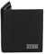 GUESS New Boston Small Billfold Coin Wallet Black