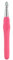 The Quilted Bear Crochet Hooks - Ergonomic Soft Grip Silicone Rubber Handle Crochet Hooks for Knitting Accessories Great for Beginners with Full Range of Hook Sizes Available (10mm Hook)