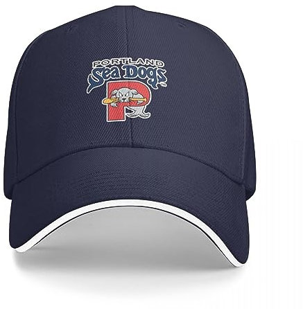 ZAMASS Basecap Portland of Sea Dogs Baseballmütze Hut Strand Fischerhut Hut für Mann Damen Geschenk