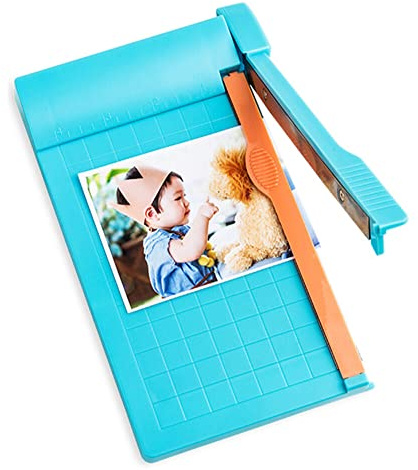 Uposao Mini Coupe Papier, Machine De Découpe De Photo D'identité Petit Coupe-Papier Manuel pour L'artisanat Étiquette Coupon Photos