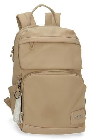 Reebok Cherry Laptop-Rucksack, Beige, 25 x 36 x 10 cm, Polyester, 9 l, von Joumma Bags, Beige, laptoprucksack