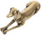 RORPOIR Hound Figur in Messing Statue Vintage Labrador Ornament Hund Schmuck Für Home