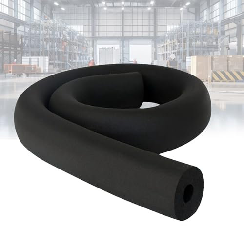 Rohrisolierung, 6-60 mm Innendurchmesser, Flexibler Rohrisolierung schaumstoff, Rohrisolierung Kautschuk Isolierschlauch, Wärmeerhaltung Schlauch, für Heizung und Sanitär(9mmx6mmx1.8m)