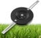 Ensemble de Lame Coupe Bordure, panemy 2 Pcs Lame Debrouissalleuses, y Compris Disque de Coupe, Remplacement des Lames de Strimmer d'herbe, pour Tondeuse à Gazon Einhell