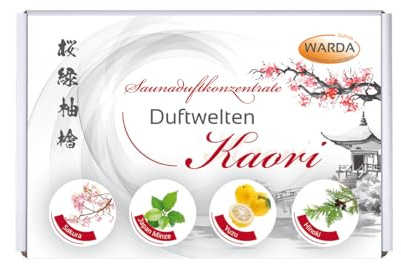 Warda Sauna Set Duftwelten Kaori 4 X 100 ml Asien