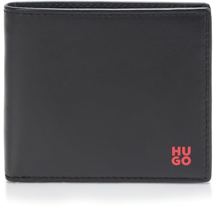 Hugo, Tibby Leather Wallet Black Gloss PCE