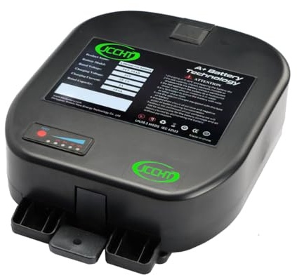 JCCHT Batterie Lithium 24 V 10 Ah 7,8 Ah pour fauteuils roulants électriques et Chariots électriques, Pack de Batterie de Rechange avec Base d'installation,24v7.8ah