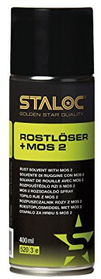 STALOC Rostlöser + MoS2 | Rostlockerung | vorbeugend gegen weitere Korrosion | 400 ml