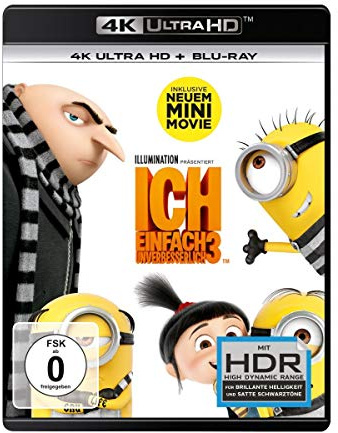 Ich - Einfach unverbesserlich 3 (4K Ultra-HD) (+ Blu-ray 2D)