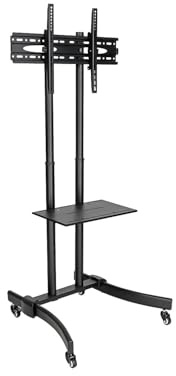 Eaton Tripp Lite Rollwagen für TV/Monitor – für 37 bis 70 Zoll Fernseher und Monitore – Classic Edition (Schwarz) (DMCS3770L)