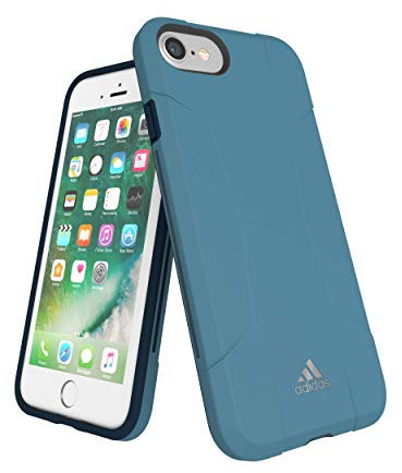 adidas Sports Case Compatible with Apple iPhone 8, Robust, Solo Case Also Compatible with Apple iPhone 6/6s/7 - Blue