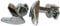 SOMATHERM FOR YOU - B21815B - V Haken für trockenes Handtuch Chrom - Rundrohr an der Schraube