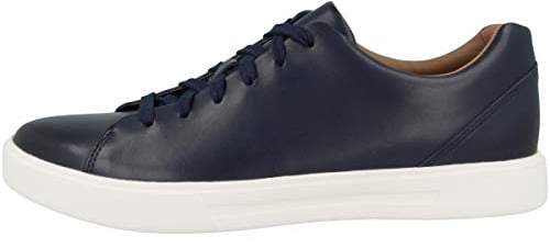 Clarks Un Costa Lace, Scarpe da Ginnastica Basse Uomo, Navy Leather, 40 EU