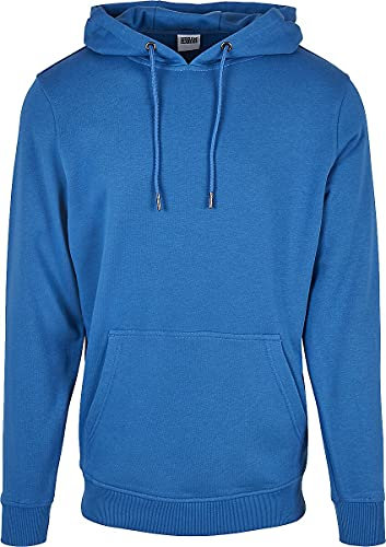Urban Classics Men's Basic Terry Hoody Hooded Sweatshirt, Sporty Blue, XXL