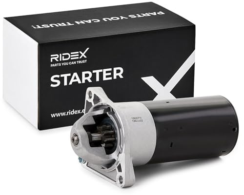 RIDEX Motor Starter/Anlasser 12V, 2kW, Zähnezahl: 9 Kompatibel mit FIAT Ducato Kastenwagen 250, 290 51832954 46823543 51782321