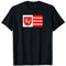 Dithmarschen Flagge Buch Aufkleber Wimpel Fahne Geschichte T-Shirt