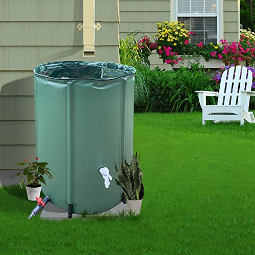 Bidons ramasse-pluie, pluie, système récupération d'eau pliable, réservoir d'eau portable, 100 L